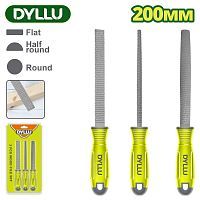 Набор напильников по дереву 200мм  (3 шт.)