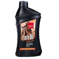 Масло амортизаторное для вилок мотоциклов AEG ForkOil 7.5W (1л)...