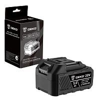 Аккумулятор, 20В 5,0  А/ч, DEKO UNV5.0 CORE