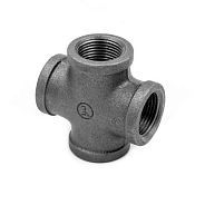 Крестовина 3/4" чугун черн.  AV Engineering AVEC441000034