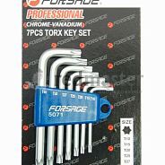 Набор ключей торкс Т10-Т40 7пр.  Forsage F-5071