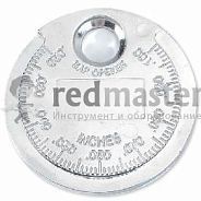 Щуп (монетка) для измерения зазора между электродами свечи накала (диапазон измерений 0.6-2.4мм)  ...Force 63008