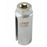 Головка для откручивания кислородных датчиков (лямбда-зонд) 22мм, L80мм, 3/8" CrV  ...