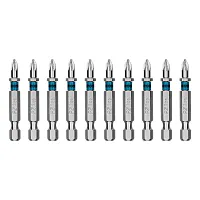 Бита PZ1х50мм, сталь S2, шестигр., 10 шт. GROSS 