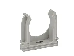 Крепеж-клипса d32 мм (50 шт) серая -Plast