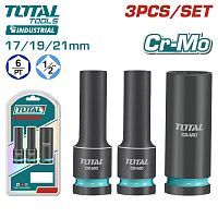 Набор ударных головок 1/2 "   (3 предмета)