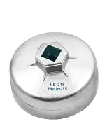 Съемник масляного фильтра (крышка) 74мм х 15гр(выпуклая грань)  ...