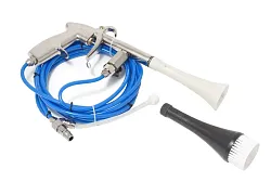 Пистолет пневматический ''Tornado''для химчистки салона а/м с комплектом шлангов и сменной щеткой-на...