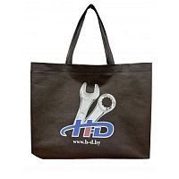 Сумка брендированная из нетканого материала 370*480*100*100 с петлевой ручкой  ...