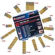 Сверла по металлу, набор 93пр. 2-10мм  Forsage F-924U93