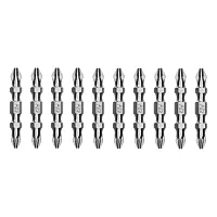 Бита двухстор., PH2-PZ2х45мм, сталь S2, 10шт. GROSS 