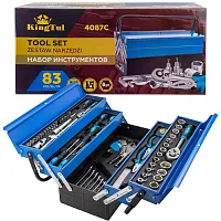 Набор инструментов 83пр. 1/4", 1/2" (6гр.)  