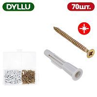 Дюбель-гвоздь 6x36 мм   (70 шт)