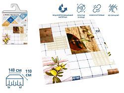 Клеенка столовая, нетканая основа с ПВХ покр., коллекция "DECO", 140х110 см.  ...