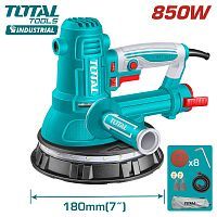 Шлифмашина для гипсокартона,850Вт, 180мм,1000-2900об/мин, регулир.оборотов, подсветка,  ...
