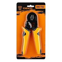Клещи обжимные для втулочных наконечников DEKO DKCT02