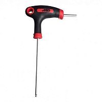 Ключ шестигранный c T-образной ручкой 5.0мм 20х70х150мм с шариком, CrV  ...