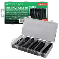 Трубки термоусадочные, набор 100пр. RockFORCE 