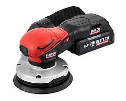 Эксцентриковая шлифмашина COS 2012SL аккумуляторная ,HD 20В, 2АКБ 2,0  А/ч,  125 мм , BL ,кейс,  ...
