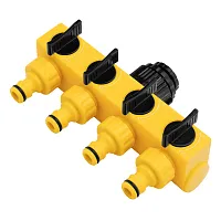 Разветвитель четырёхканальный 1/2"-3/4", регулируемый SPARTA ...