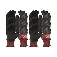 Перчатки защитные / зимние_Уровень 3 (размер XL/10) 12 пар, MILWAUKEE ...