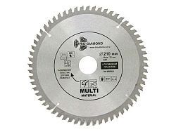 Диск пильный 190х20/30 мм 64 зуб. универсальный  Multi Material  