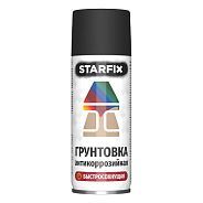 Грунтовка антикоррозийная черный  520мл (9011)  STARFIX SM-38641-1