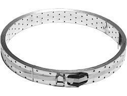 Лента монтажная перфорированная 30 мм LM белый цинк (бухта 10 м)  ...