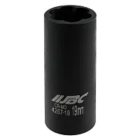 Головка ударная двухсторонняя 1/2", 19мм (6гр.)  