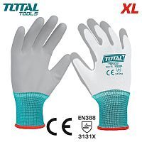 Перчатки с PU покрытием  