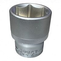 Головка торцевая 1/2" 6гр. 23мм L38мм CrV  