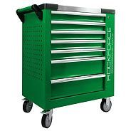 Тележка инструментальная 7-и полочная с металлической накладкой на стол 960х770х450мм RockFORCE ...Rock FORCE RF-55302