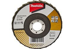 Круг лепестковый 125х22,2 мм чистая полировка (вогнутый / стекловолокно),  ...