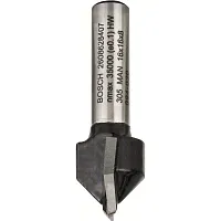Фреза пазовая V-образная 90° D16x16x45 / хв 8 мм  