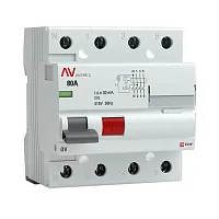 DV 4P 80А/ 30мА (AC) AVERES