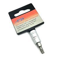 Головка 1/4" с насадкой TORX T25, длина 37 мм CrV на держателе  ...