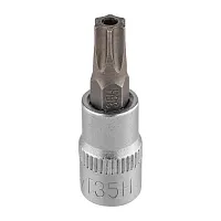 Головка-бита TORX 1/4", T35H c отверстием RockFORCE 