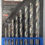 Набор сверл по металлу HSS 8пр. (3-10мм), в пластиковом футляре  ...Forsage F-DBS08