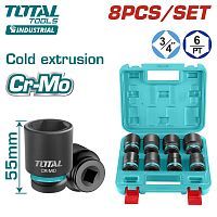 Набор головок 3/4 "   (8 предметов)