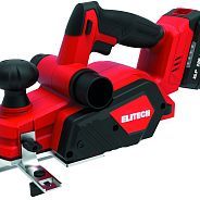 Рубанок аккумуляторный РА 2082БЛ , 20В, 1АКБ 4.0 А/ч,  82 мм , BL ,   ...ELITECH 205697