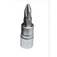 Головка 1/4" с насадкой крестовой PH2, длина 37 мм  