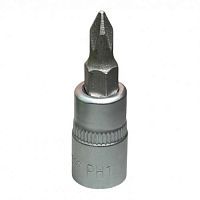 Головка 1/4" с насадкой крестовой PH1, длина 37 мм  