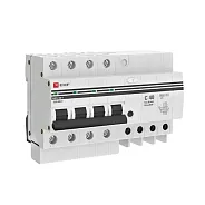 Диф. автомат 4P 40А 30мА тип АС х-ка C эл. 4,5кА АД-4  EKF DA4-40-30-pro