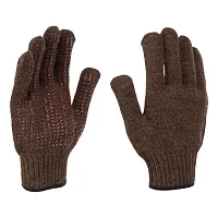 Перчатки трикотажные, верблюжья и овечья шерсть, ПВХ -гель Протектор СИБРТЕХ ...