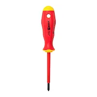 Отвертка Professional PZ-FL1х80 мм VDE 1000В  