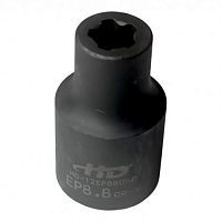 Головка торцевая ударная 1/2" 5гр. TORX PLUS EP8.8 для автомобилей Tesla, CrV  ...