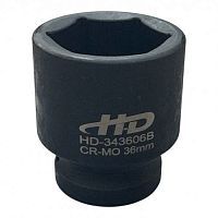 Головка торцевая ударная 3/4" 6гр. 36мм L58мм CrMo  