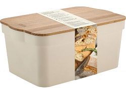 Хлебница с деревянной крышкой, 7.5 л., Rosemary, 325х214х145 mm  