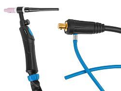Горелка сварочная TIG WGT-17V (4м, 150А, разъем 35-50, вентиль)  