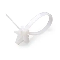 Стяжка нейлоновая КСДп 2.5x100 (бел) (100шт)  